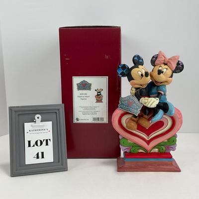-41- ENESCO | Jim Shore â€œHeart To Heartâ€ Figure