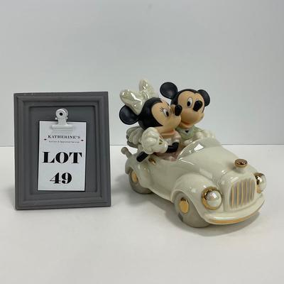 -49- LENOX | â€œMickeys Moonlight Driveâ€ Figure