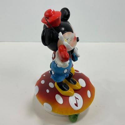 -54- ENESCO | Mickey & Minnie Mouse Mushroom Figure | Miss Mindy