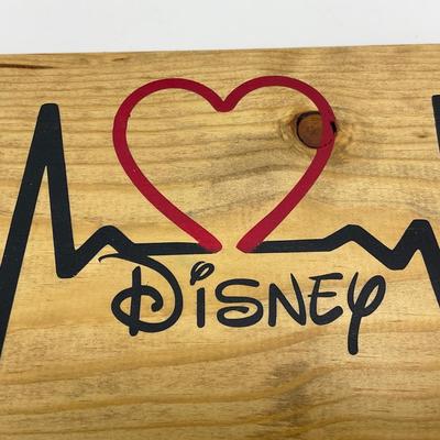 -63- COLLECTIBLE | Mickey & Disney Wood Signs