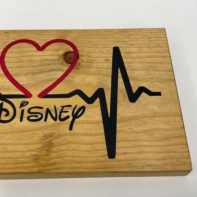 -63- COLLECTIBLE | Mickey & Disney Wood Signs