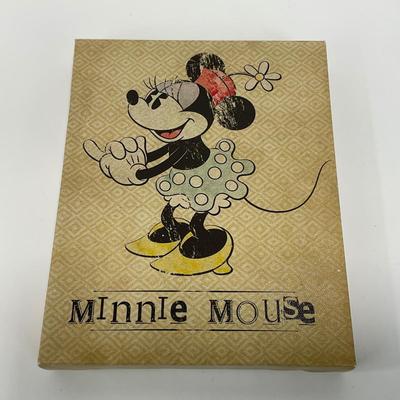-64- COLLECTIBLE | Mickey & Minnie Mouse Canvas Art
