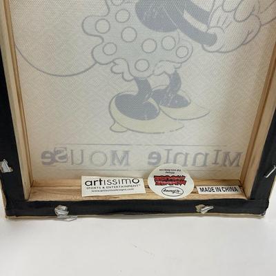 -64- COLLECTIBLE | Mickey & Minnie Mouse Canvas Art
