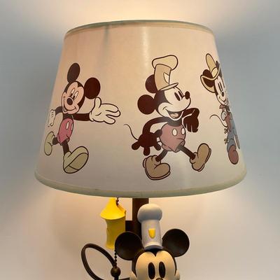 -73- COLLECTIBLE | Mickey Mouse Steam Boat Willie Lamp