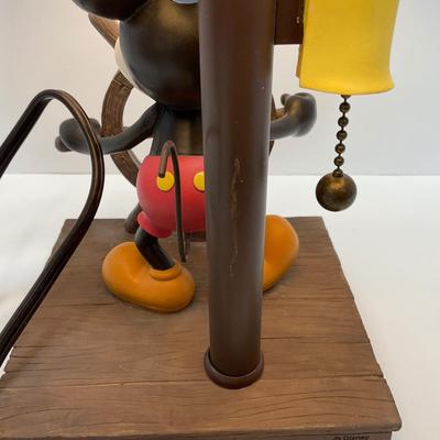 -73- COLLECTIBLE | Mickey Mouse Steam Boat Willie Lamp