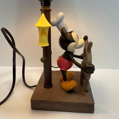 -73- COLLECTIBLE | Mickey Mouse Steam Boat Willie Lamp