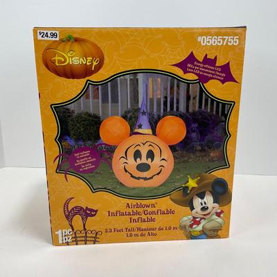 -74- COLLECTIBLE | Inflatable Mickey Mouse Pumpkin Head