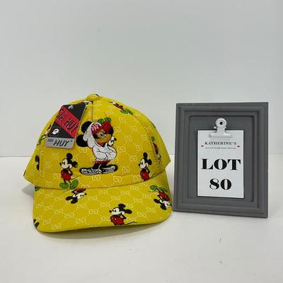 -80- FASHION | Mickey Mouse Kids Hat NWT