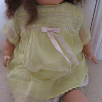 Antique Composition Walker Doll with Original Clothes