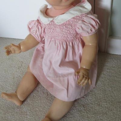 Vintage Horsman B25 SH Rubber Baby Doll - as is