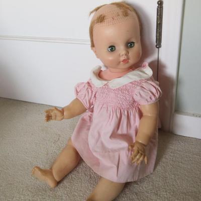 Vintage Horsman B25 SH Rubber Baby Doll - as is