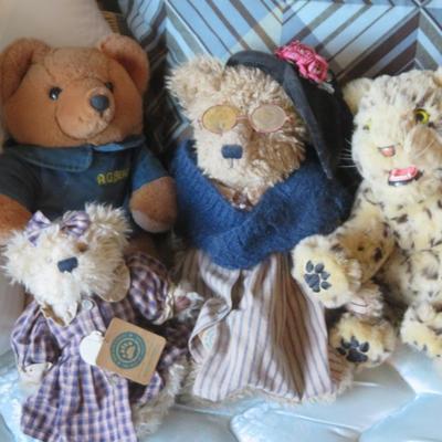 Teddy Bear Lot of 4
