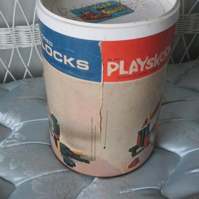 1973 Playskool Village - in Original Canister