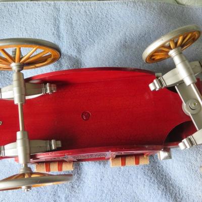 Vintage D Ghirardelli & Sons Chocolate Co Red Gold Stage Coach Wagon