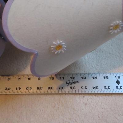 Nursery Lamp and Shade with Butterfly