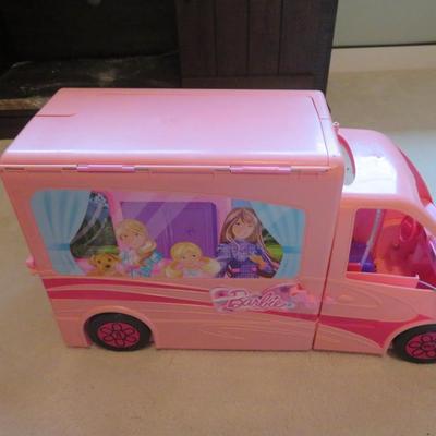 Barbie Sisters Deluxe Camper Rv Fold Out Motorhome - as seen