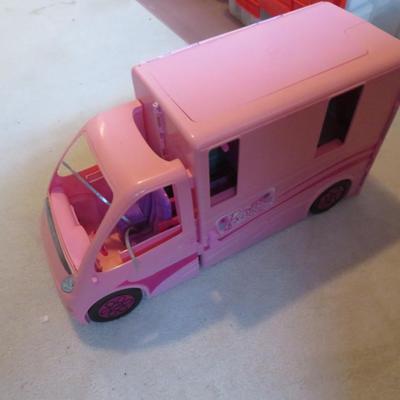 Barbie Sisters Deluxe Camper Rv Fold Out Motorhome - as seen