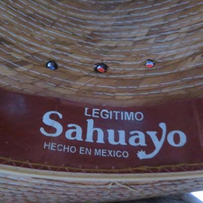 Sahuayo Legitimo Mexican Straw Hat