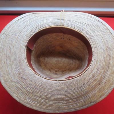 Sahuayo Legitimo Mexican Straw Hat