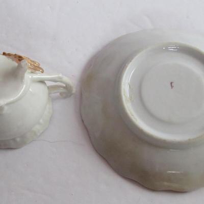 Antique Tiny Cup and Saucer Set