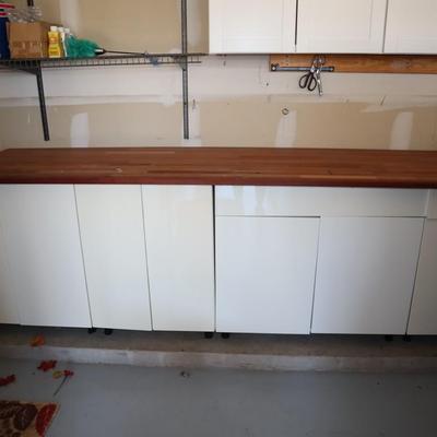 Work Bench Cabinets - Two Different Types