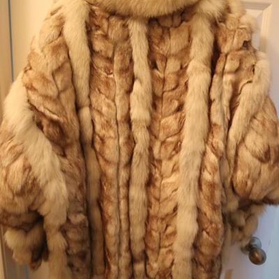 Vintage Fox Coat
