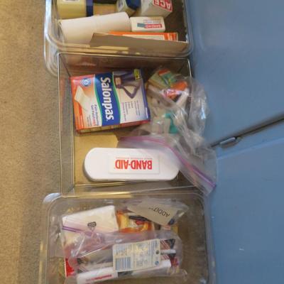 Bathroom & Self Care Supply Lot - AllSeen In Photos - Variety Of New Sealed Items & Partialy Used