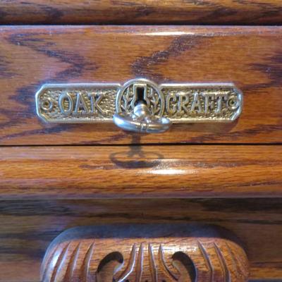 Vintage Roll-top Desk by Oak Craft - Great Condition