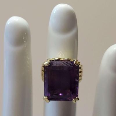 Amethyst Ring