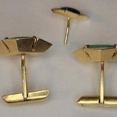 Jade Cufflinks