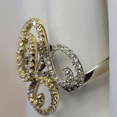 Two Tone Diamond Ring