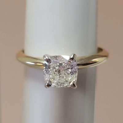 Cushion Cut Ring