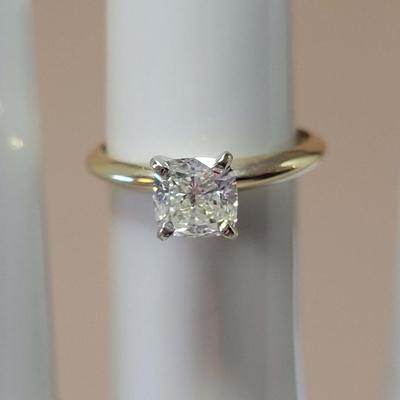 Cushion Cut Ring