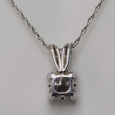 Princess Cut Necklace