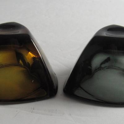 Two Vintage MCM Nuutajarvi Notsio Finland Small Dishes