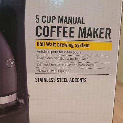 Bella 5 cup Coffee Maker