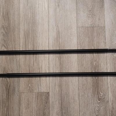 (2) Expandable Curtain Rods (b)