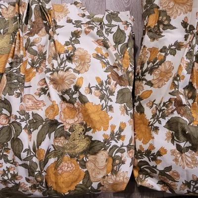Vintage (2) Panel Drapes