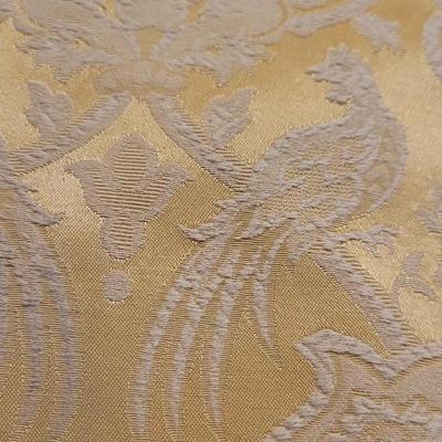 Mid Century Golden Yellow Drapes