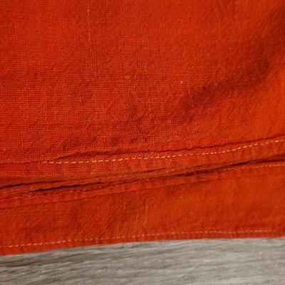 Vintage Moroccan Linen (Red)