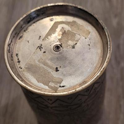 Persian Silver Cup with Gold Wash Interior