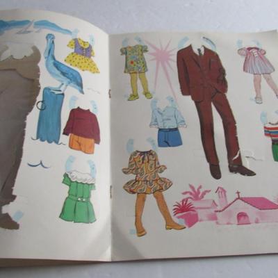Vintage Flying Nun and Lullaby Paper Dolls Sets