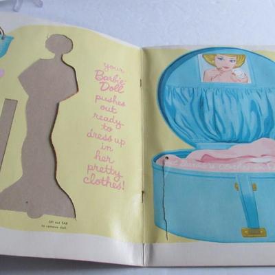 Vintage Barbie Doll Cut Outs 1962