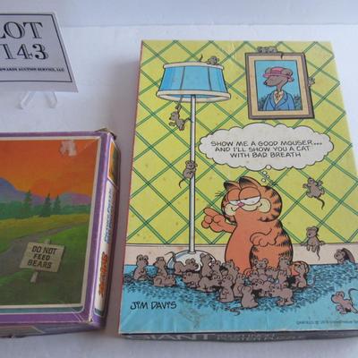 Two Older Puzzles, Yogi Bear and Garfield