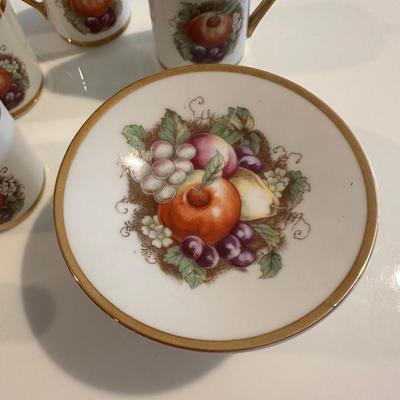 Andrea by Sadek Demitasse tea set for six