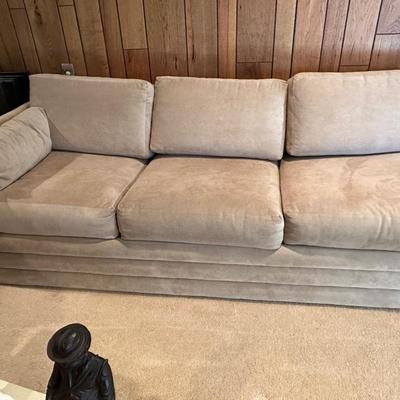 Large custom sectional hardly used with sleeper sofa