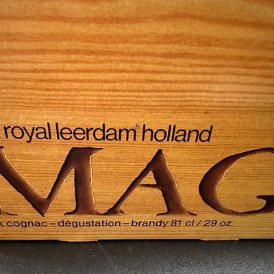 Leerdam Holland Magnum dessert/cocktail glasses