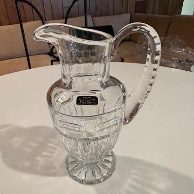 Rovelli crystal pitcher