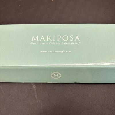 Pair of Mariposa serving spoons
