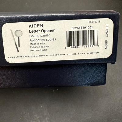 Ralph Lauren letter opener desk set